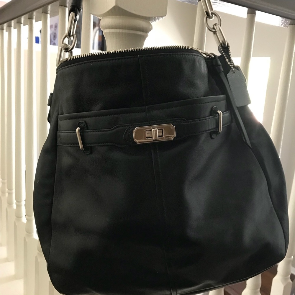 Authentic Black Coach Purse